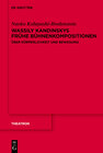 Buchcover Wassily Kandinskys frühe Bühnenkompositionen
