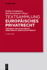 Buchcover Textsammlung Europäisches Privatrecht
