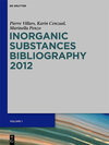 Buchcover Inorganic Substances. 2012 / Bibliography