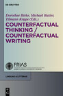 Buchcover Counterfactual Thinking - Counterfactual Writing