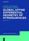 Buchcover Global Affine Differential Geometry of Hypersurfaces