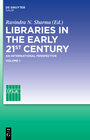 Buchcover Libraries in the early 21st century, volume 1