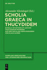 Buchcover Scholia Graeca in Thucydidem