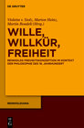 Buchcover Wille, Willkür, Freiheit