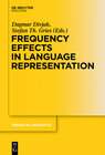 Buchcover Frequency Effects in Language Representation