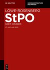 Buchcover Löwe-Rosenberg. Die Strafprozeßordnung und das Gerichtsverfassungsgesetz / GVG; EGGVG