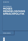 Buchcover Moses Mendelssohns Sprachpolitik