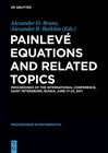 Buchcover Painlevé Equations and Related Topics