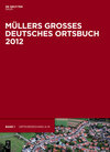 Buchcover Müllers Großes Deutsches Ortsbuch 2012