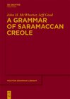 Buchcover A Grammar of Saramaccan Creole