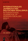 Buchcover Internationales Jahrbuch des Deutschen Idealismus / International... / Geschichte/History