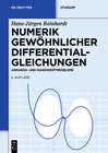 Buchcover Numerik gewöhnlicher Differentialgleichungen