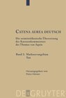 Buchcover Thomas von Aquin: Catena aurea deutsch / Markusevangelium