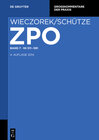 Buchcover Zivilprozessordnung und Nebengesetze / §§ 511-591