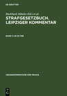 Buchcover Strafgesetzbuch. Leipziger Kommentar / §§ 61-79b