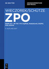 Buchcover Zivilprozessordnung und Nebengesetze / §§ 1110-1117, KapMuG, MediationsG, EGZPO, GVG, EGGVG