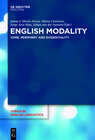 Buchcover English Modality