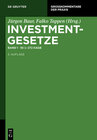 Buchcover Investmentgesetze / §§ 1 - 272 KAGB