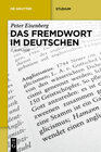 Buchcover Das Fremdwort im Deutschen