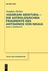 Buchcover "Hadriani genitura" – Die astrologischen Fragmente des Antigonos von Nikaia