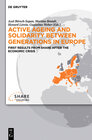 Buchcover Active ageing and solidarity between generations in Europe