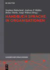 Buchcover Handbuch Sprache in Organisationen