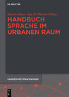 Buchcover Handbuch Sprache im urbanen Raum