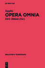 Buchcover Opera omnia