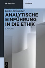 Buchcover Analytische Einführung in die Ethik