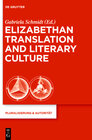 Buchcover Elizabethan Translation and Literary Culture