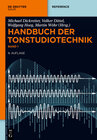 Buchcover Handbuch der Tonstudiotechnik