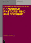 Buchcover Handbuch Rhetorik und Philosophie