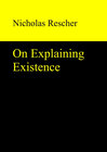 Buchcover On Explaining Existence