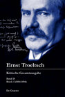 Buchcover Ernst Troeltsch: Kritische Gesamtausgabe / Briefe I (1884–1894)
