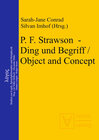 Buchcover P. F. Strawson – Ding und Begriff / Object and Concept