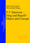 Buchcover P. F. Strawson – Ding und Begriff / Object and Concept