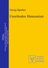 Buchcover Unorthodox Humeanism