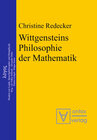 Buchcover Wittgensteins Philosophie der Mathematik