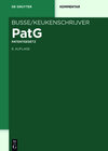 Buchcover Patentgesetz