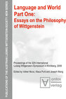 Buchcover Essays on the philosophy of Wittgenstein