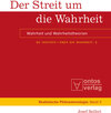 Buchcover Josef Seifert: De Veritate - Über die Wahrheit / Der Streit um die Wahrheit