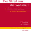 Buchcover Josef Seifert: De Veritate - Über die Wahrheit / Der Streit um die Wahrheit