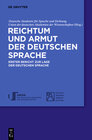 Buchcover Reichtum und Armut der deutschen Sprache