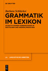 Buchcover Grammatik im Lexikon