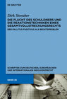 Buchcover Die Flucht des Schuldners und die Reaktionstechniken eines Gesamtvollstreckungsrechts