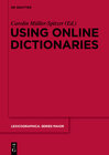 Buchcover Using Online Dictionaries