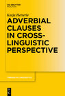Buchcover Adverbial Clauses in Cross-Linguistic Perspective