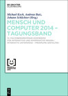 Buchcover Mensch und Computer 2014 – Tagungsband