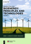 Buchcover Bioenergy / Bioenergy: Principles and Technologies