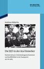 Buchcover Die SED in der Ära Honecker